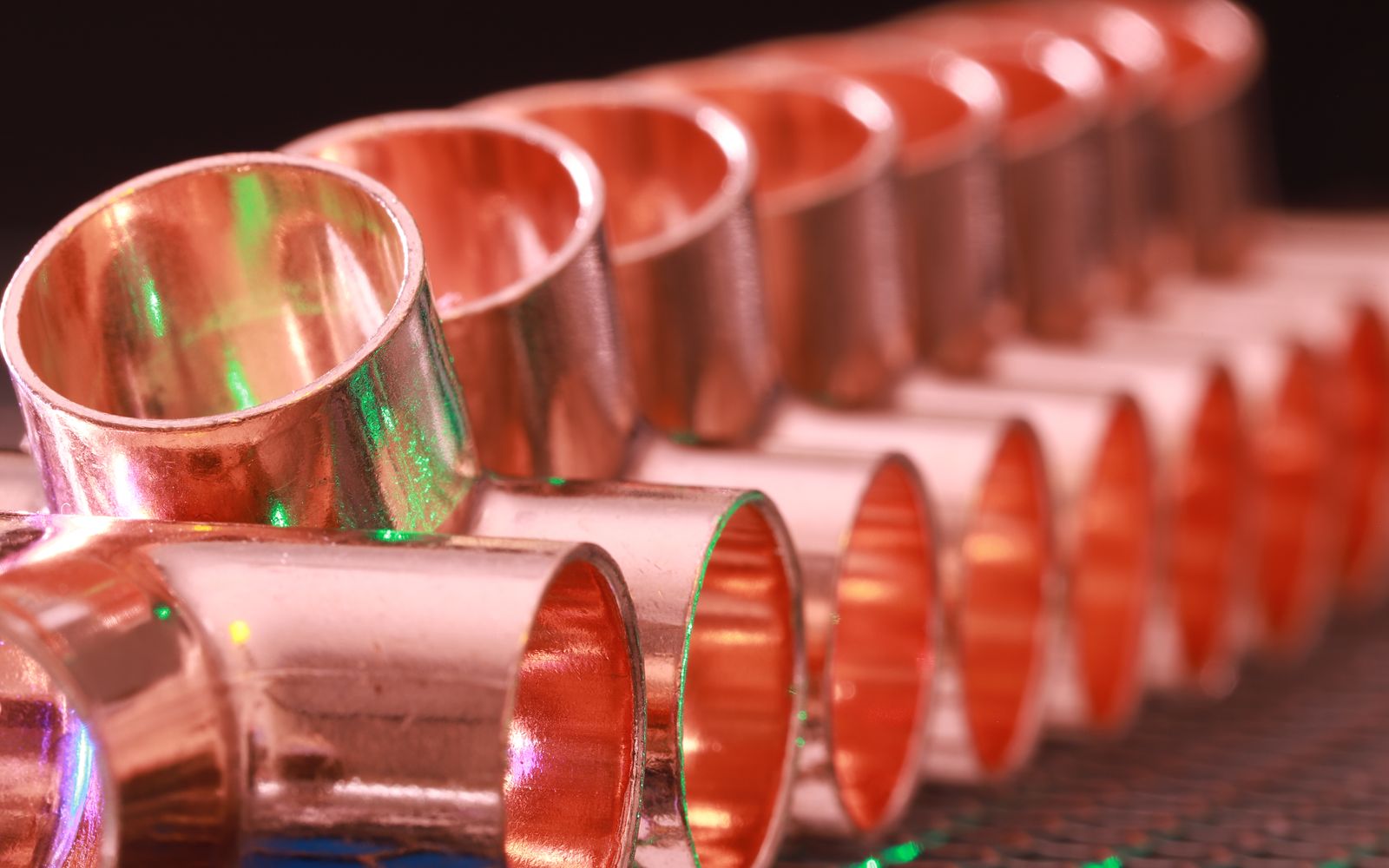 Repiping copper pipes
